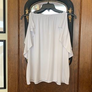 NWT Banana Republic flutter sleeve top XL